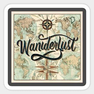 Wanderlust Sticker